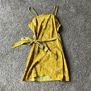 SHEIN XS Floral Wrap Dress